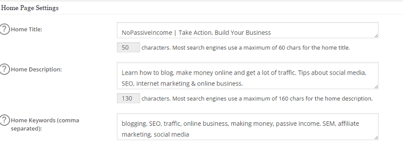 meta data for nopassiveincome_com